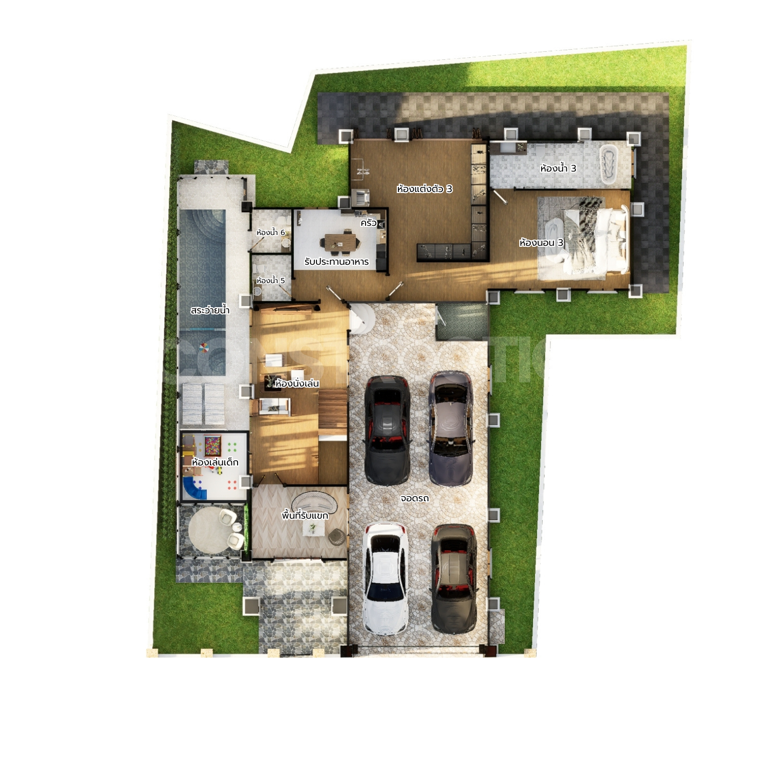 Plan 03 Luxury English Cottage-1
