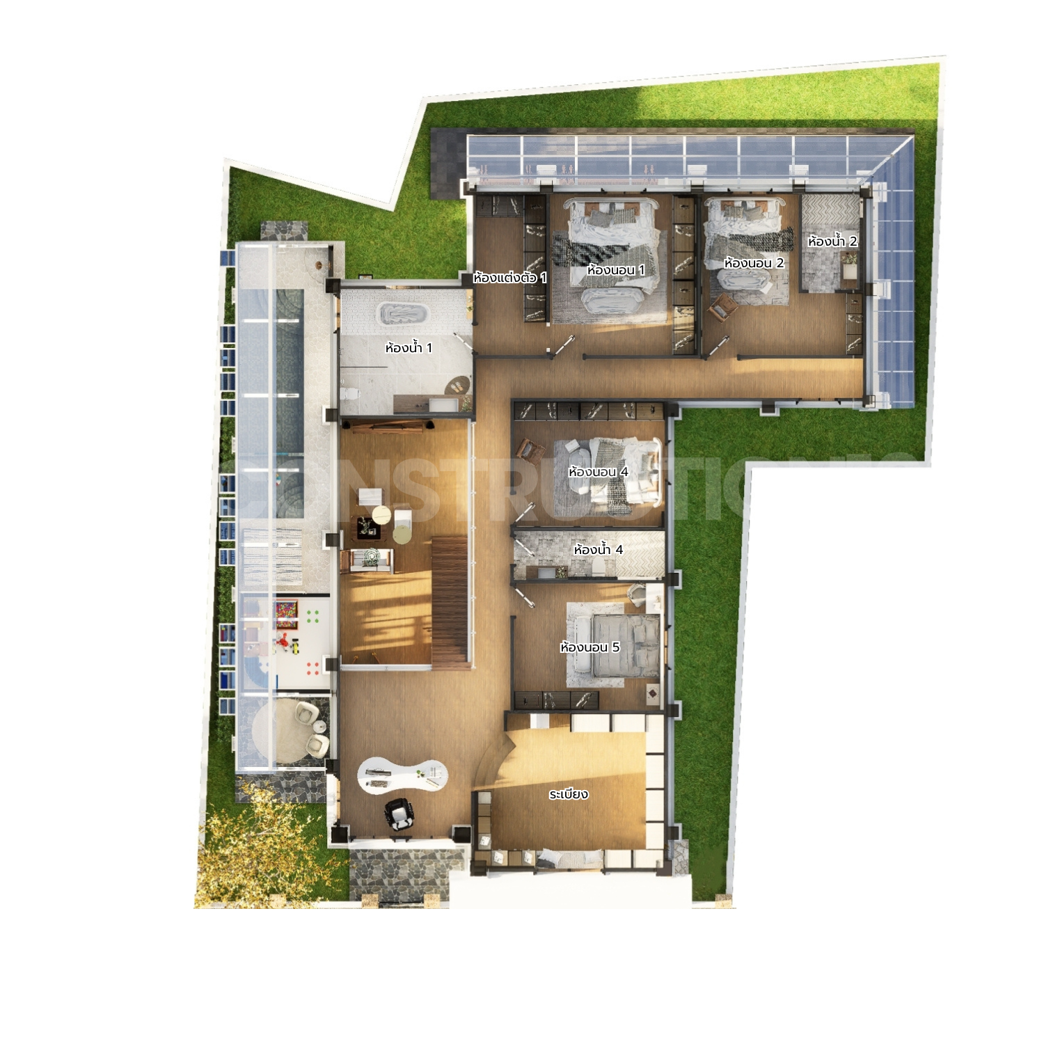 Plan 03 Luxury English Cottage-2