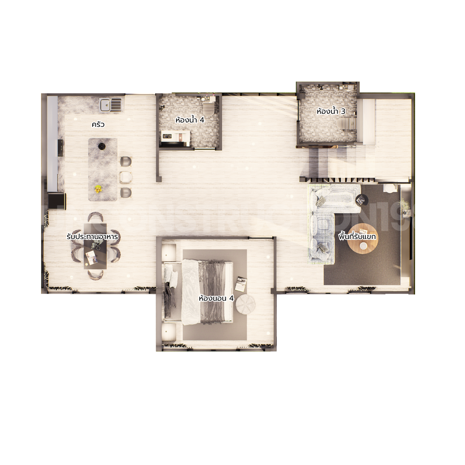 Plan 04 White Luxury Modern-1