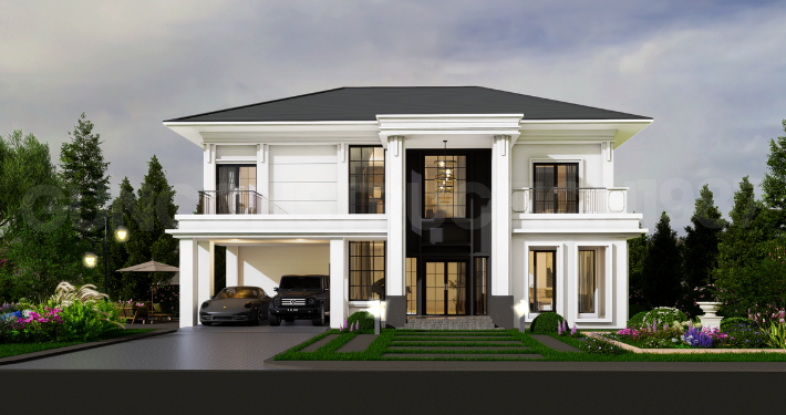 แบบบ้าน Modern Classic